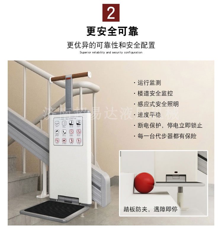 分段式斜掛升降機 分段式斜掛升降機